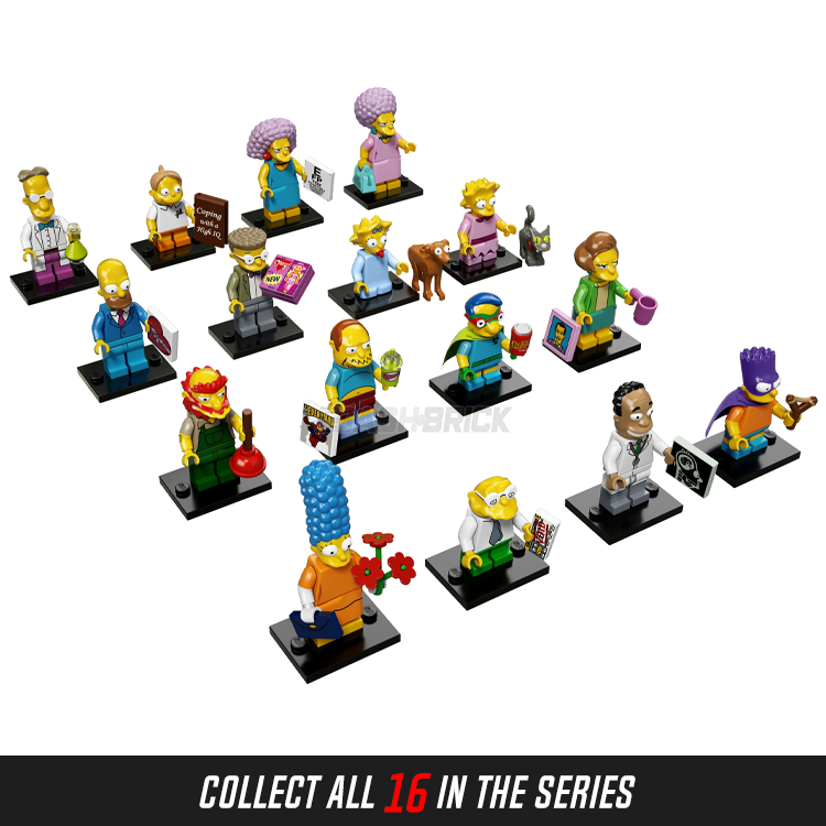 LEGO Collectible Minifigures - Date Night Marge (2/16) from The Simpsons Series 2 | Limited Edition Building Toy for Collectors & Fans | Perfect for Display, Gifts & Play Scenes
