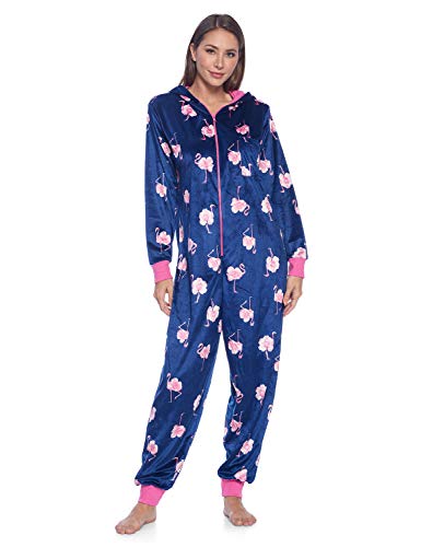 Navy Pink Flamingo