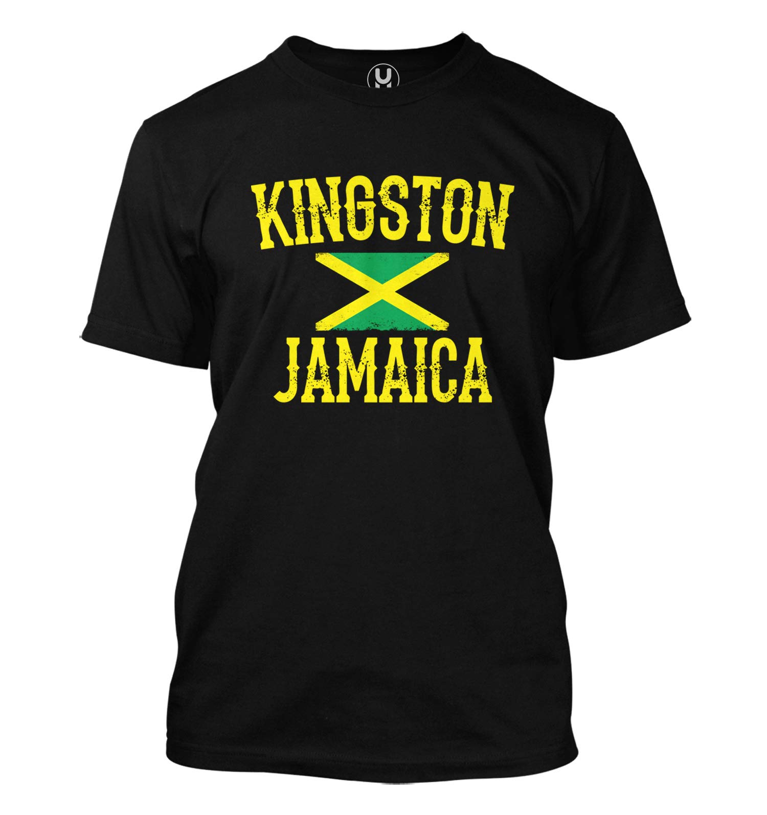 Kingston Jamaica Jamaican Rasta Men's T-Shirt - Reggae Inspired Graphic Tee for Casual Wear & Music Festivals