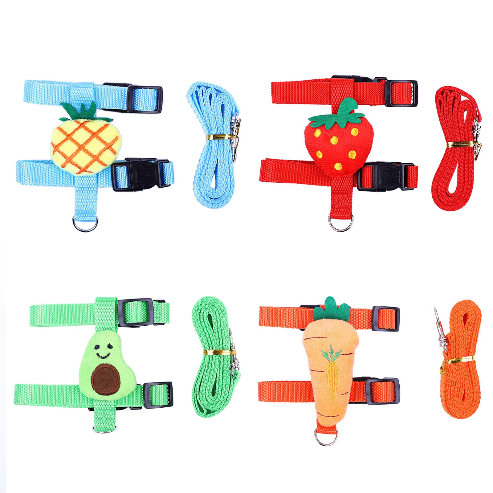 Escape-Proof No-Pull Small Dog Harness and Leash Set - Adjustable Puppy Harness for Training & Walking - Perfect for Chihuahuas, Yorkies & Small Breeds (Great for Park Adventures & Daily Walks)