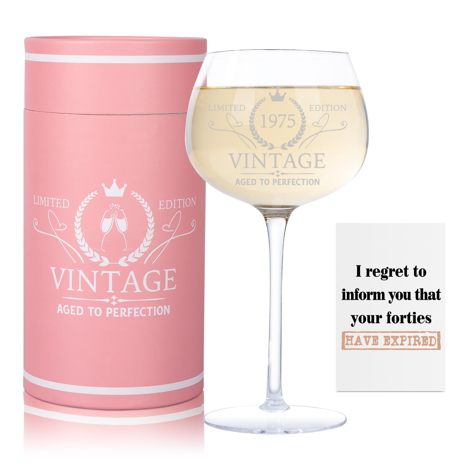 50th Birthday Gifts for Women - Unique 1975 Themed Presents for Mom, Wife & Friend - 50 Year Old Birthday Decorations & Party Supplies - Perfect for Milestone Celebrations, Surprise Parties & Special Memories