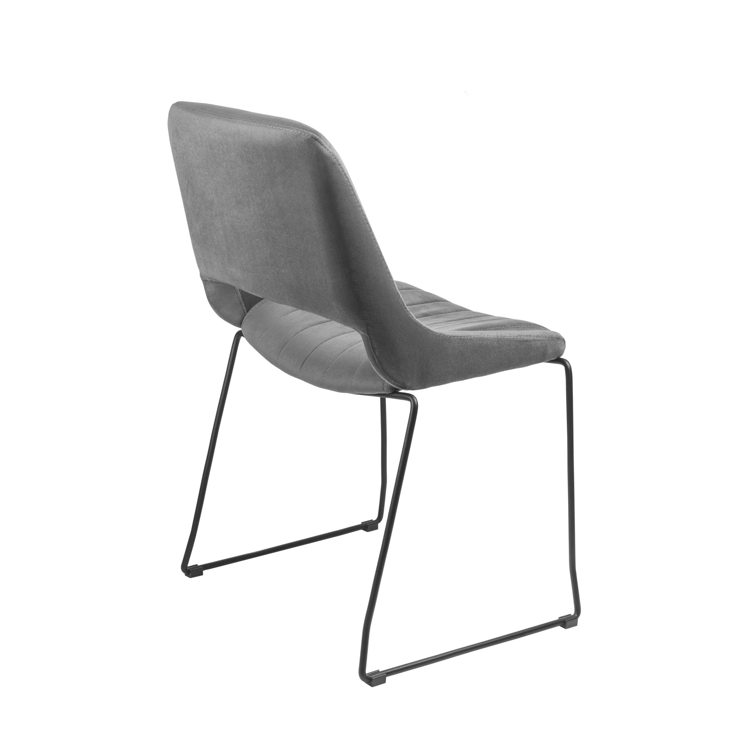 Gian Sled Chair - Comfortable and Stylish Indoor/Outdoor Seating for Living Room, Patio, or Garden Relaxation