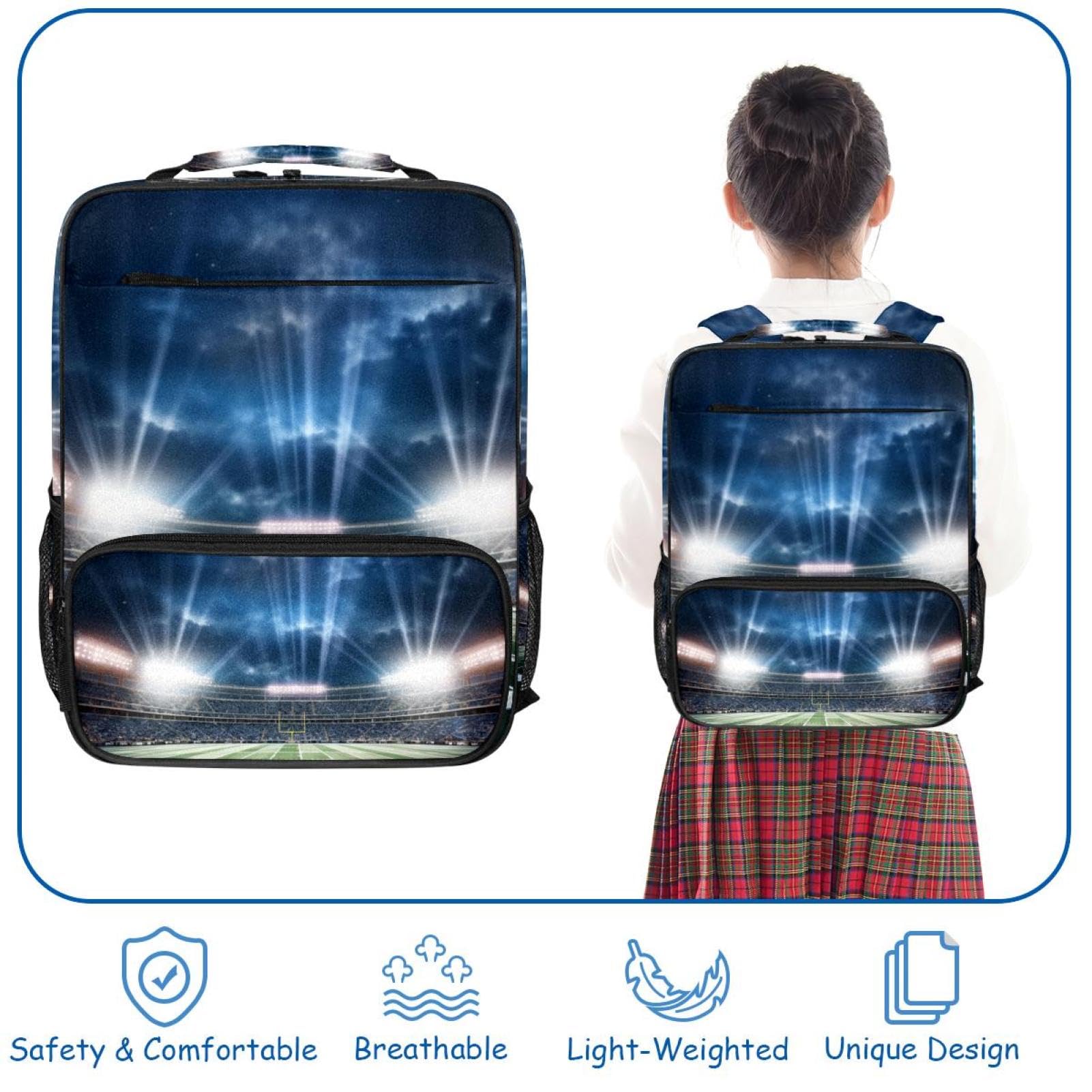 Best Travel & Work Backpack for Men & Women - Durable Laptop Backpack with USB Charging Port - Perfect for Commuting, College, Hiking & Football Games