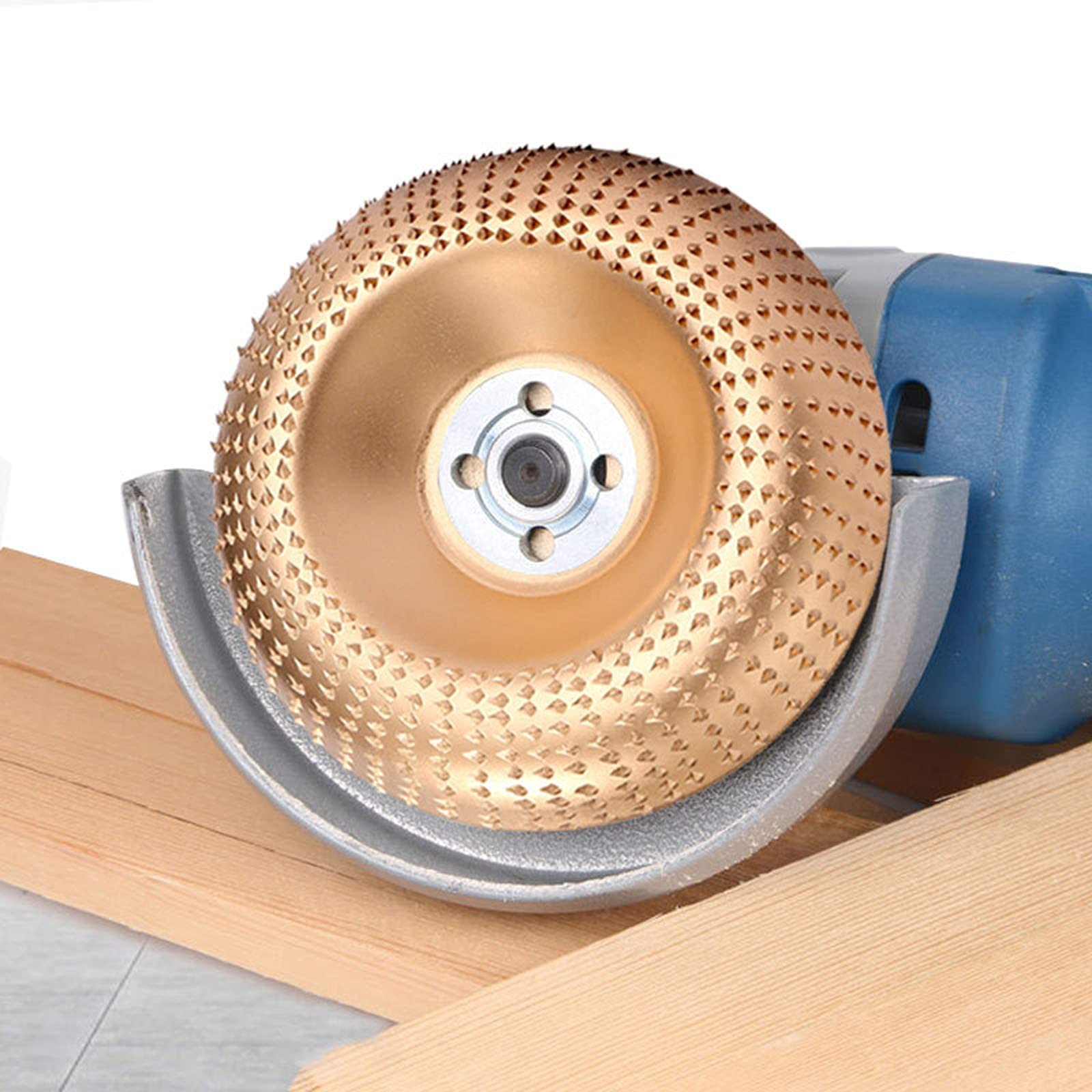 125mm Carbide Wood Sanding & Carving Disc for Angle Grinder - Durable Grinding Wheel for Wood Shaping, Sanding & Carving - Perfect for DIY Woodworking, Furniture Making & Craft Projects