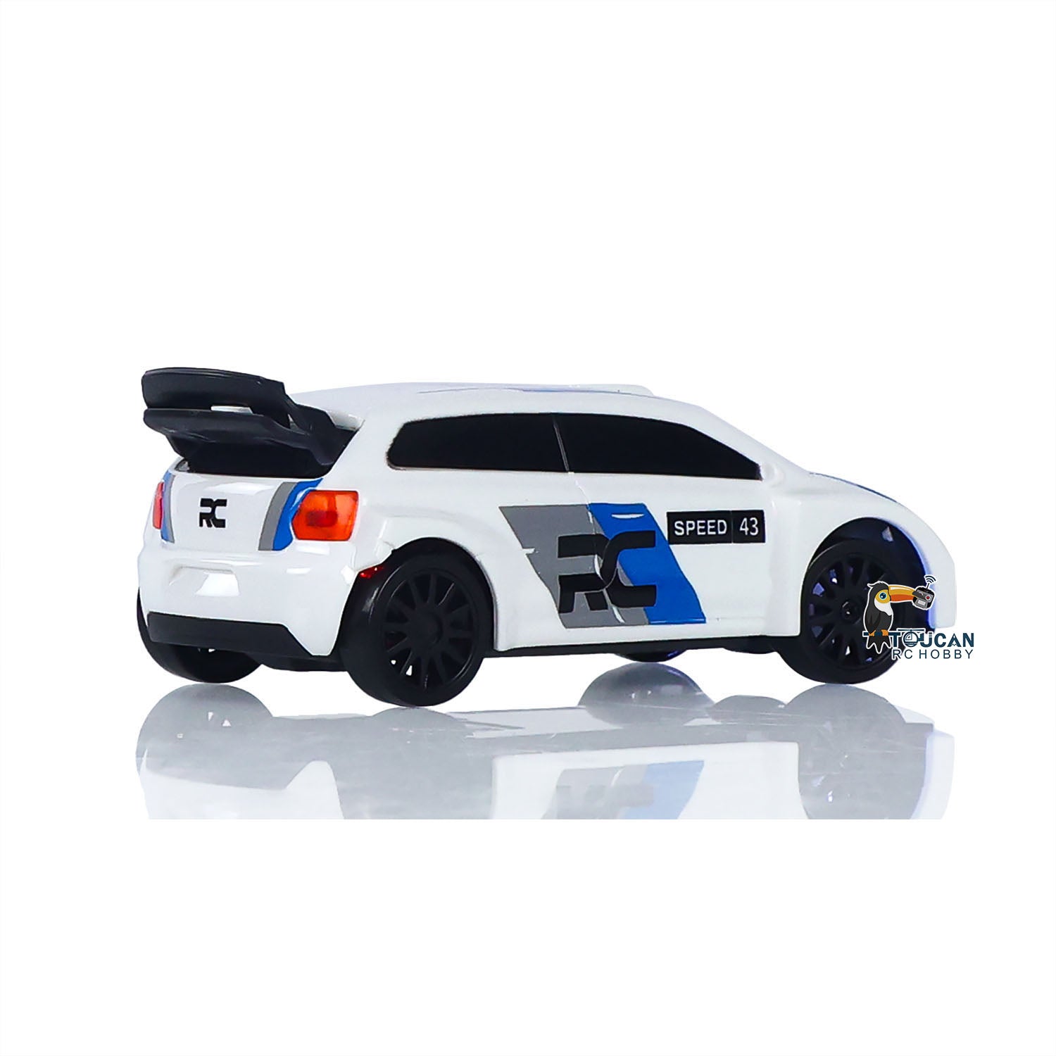 1/43 Scale 2.4GHz High Speed RC Racing Car - 4WD Remote Control Drift Vehicle RTR Mini Model Toy Car with Battery - Perfect Gift for Kids | Indoor & Outdoor Play, Racing Competitions, Birthday Presents
