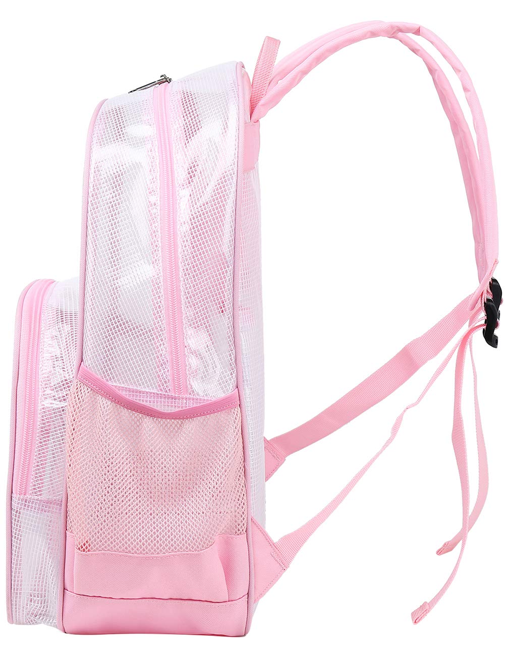 MyGreen Clear Backpack - Heavy Duty Transparent School Backpack with Laptop Compartment for 15.6 Inch Laptop - Perfect for School, Travel, Airport Security & Work