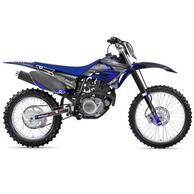 2008-2025 Yamaha TTR 125 Surge Black Senge Graphics Complete Kit with Rider I.D. - Off-Road Motorcycle Customization for Dirt Bike Enthusiasts