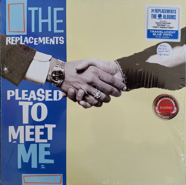 The Replacements - Pleased To Meet Me Limited Edition Reissue LP Vinyl Album (Near Mint NM/M) - Perfect for Vinyl Collectors & Music Enthusiasts