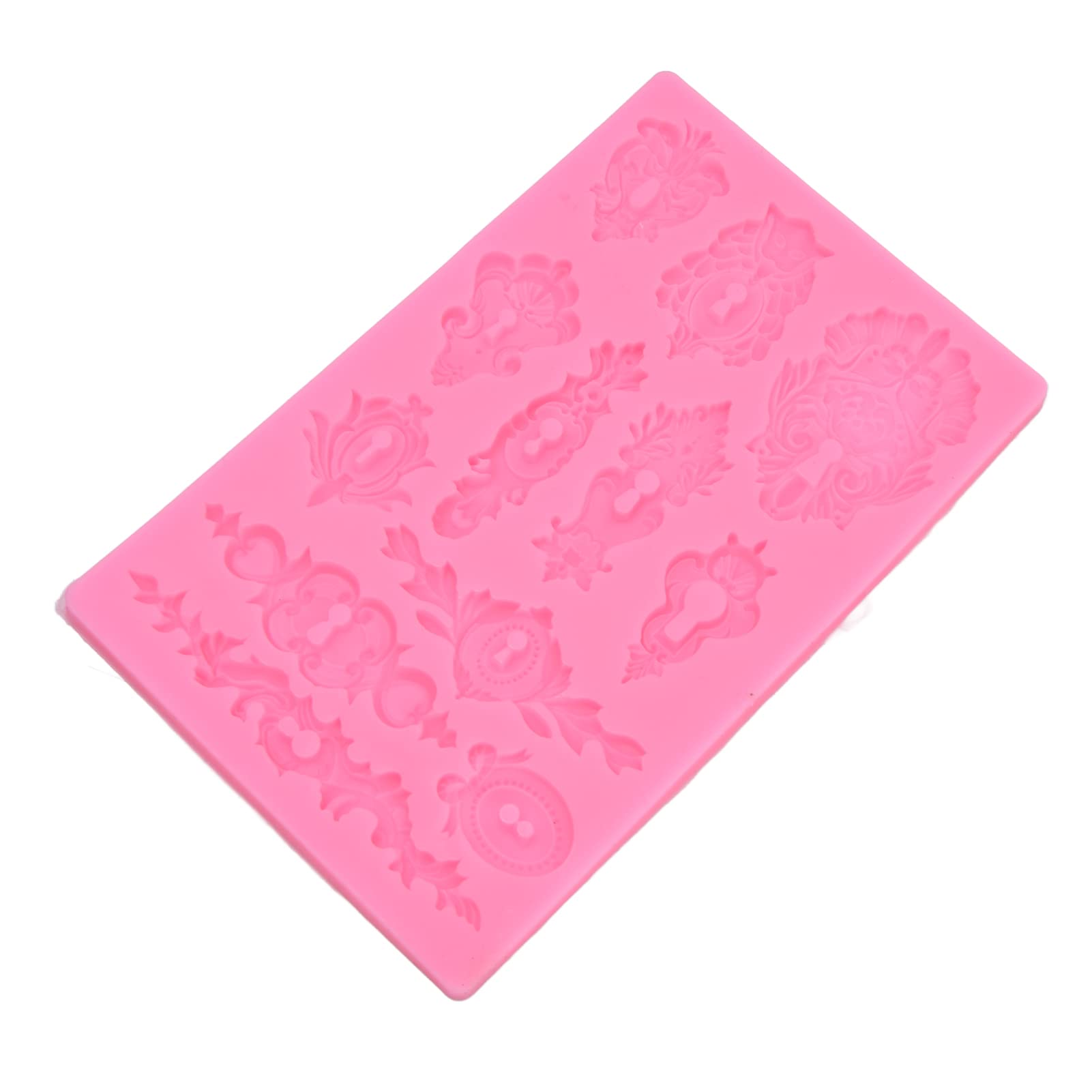 Premium Silicone Chocolate Molds Set - European Style 3D Relief Baking Molds for DIY Chocolate, Candy, Cake Decorating - Perfect for Holidays, Parties & Home Baking Gifts