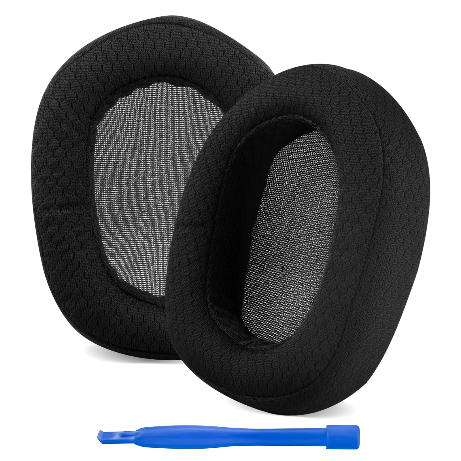 Replacement Ear Pads for Logitech G335 Headphones - Premium Mesh Fabric Ear Cushions (Black) - Comfortable Gaming Headset Earpads for Long Sessions, Office Work & Music Listening