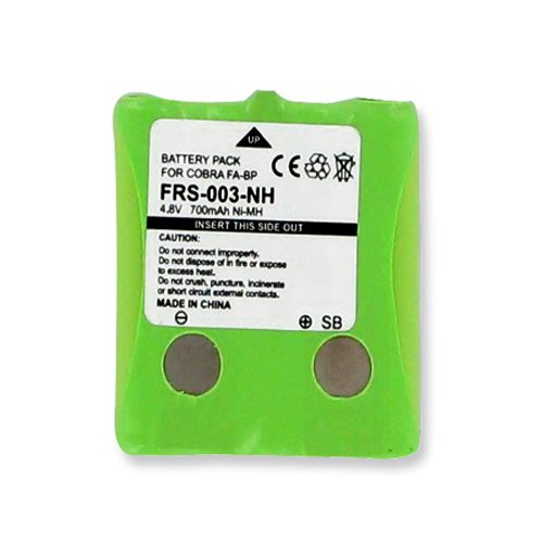 Empire 2-Way Radio Battery for Cobra 1050 - Ni-MH 4.8V 700mAh High Capacity Rechargeable Battery - Perfect for Outdoor Adventures, Emergency Communication & Work Sites