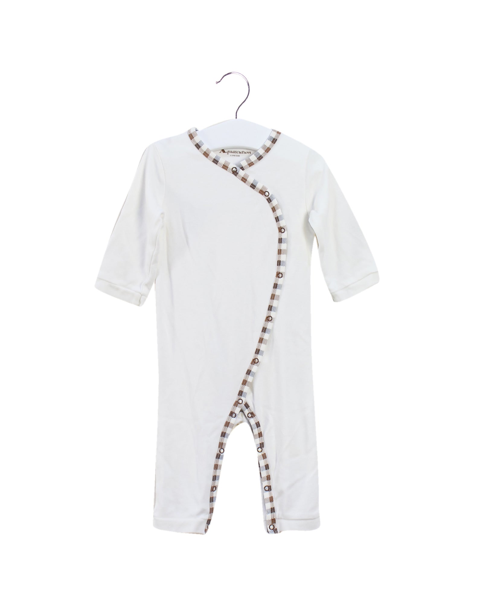 Aquascutum Baby Onesie for 6 Months - Soft Cotton Jumpsuit for Infants | Perfect for Playtime, Naptime & Everyday Wear