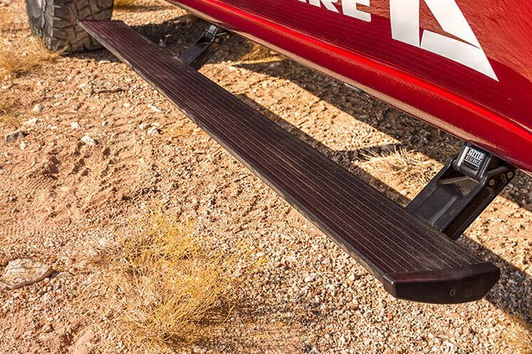 AMP Research 75134-01A PowerStep Electric Running Boards for 2002-2016 Ford F250/F350/F450 Super Duty - Auto Drop Down Side Steps for Easy Truck Access & Off-Road Adventure
