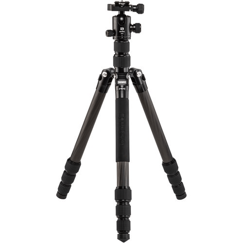 Benro Tripster Travel Tripod (2 Series) - Lightweight Carbon Fiber Tripod for Travel Photography, Vlogging & Outdoor Adventures - Compact & Durable Camera Stand for DSLR, Mirrorless & Smartphones