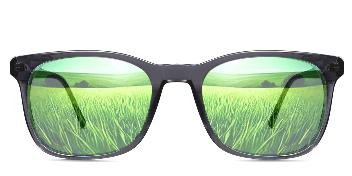 Dex Men Prescription Tinted Sunglasses for Men - UV Protection Polarized Glasses for Driving, Fishing & Outdoor Activities