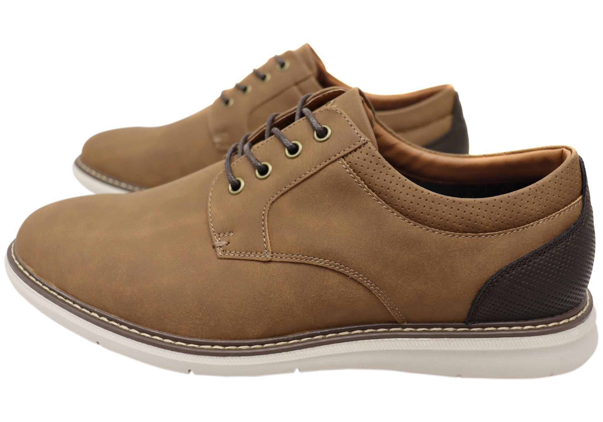Nunn Bush by Florsheim Men's EE Extra Wide Chase Plain Oxford Shoes - Comfortable Dress Shoes for Work, Office & Formal Occasions