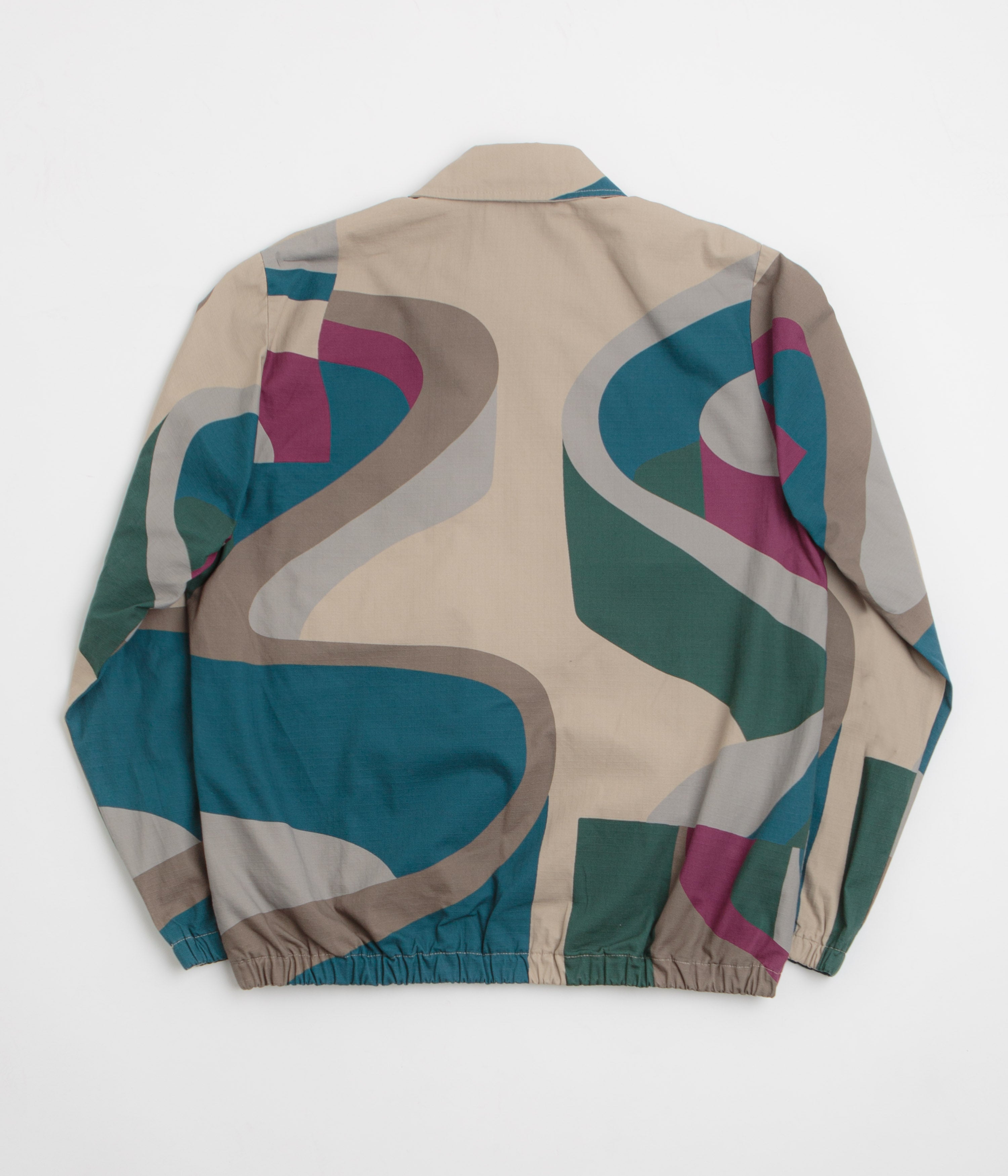 Parra The Wall Camo Jacket - Sand Color Camouflage Windbreaker for Men | Outdoor Hiking, Streetwear Fashion & Urban Exploration