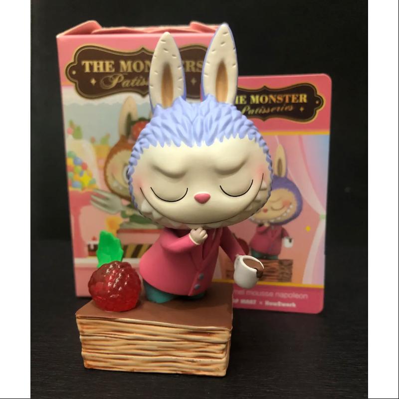 Labubu The Monsters Patisserie Series Caramel Mousse Napoleon - Collectible Vinyl Figure for Anime Fans, Home Decor & Gift Idea