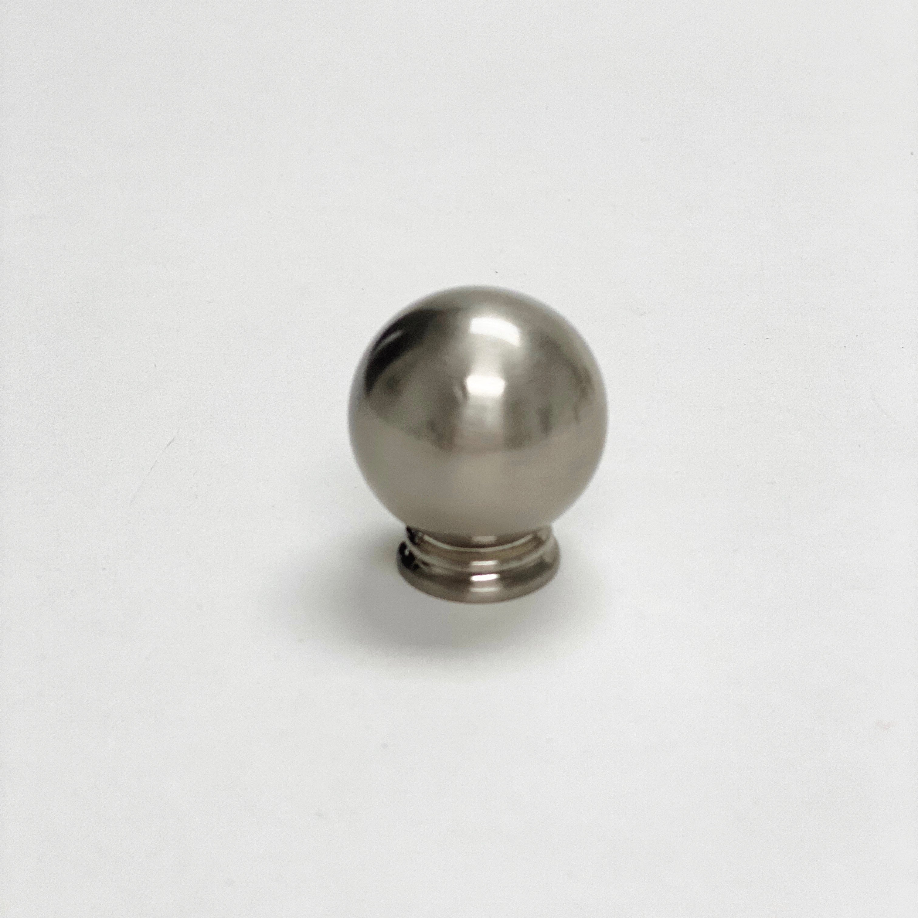 Brushed Nickel 'Kira' Cabinet Ball Knobs and Drawer Pulls - Elegant Hardware for Kitchen Cabinets, Bathroom Vanities & Furniture Upgrades