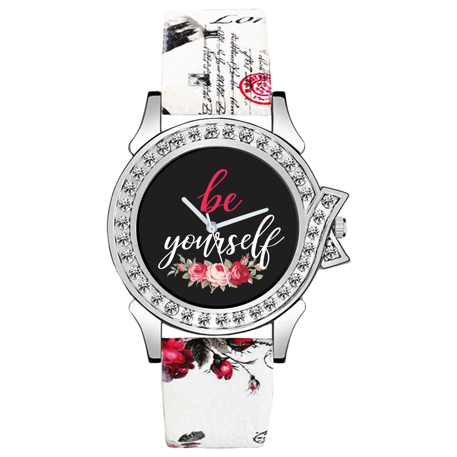 Relish Be Yourself Analog Watch for Women & Girls - Stylish Fashion Watch with Leather Strap, Perfect Gift for Sister, Birthday, Diwali (RE-L2038) | Ideal for Daily Wear, Office & Special Occasions