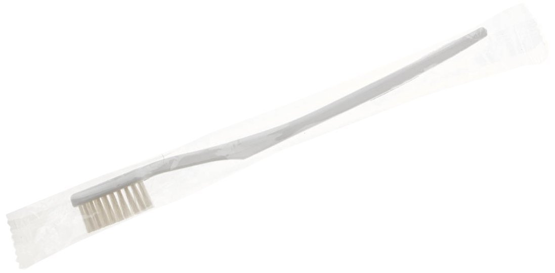 Medline Deluxe Adult Soft Bristle Toothbrushes - Individually Wrapped, Pack of 144 - Ideal for Hospitals, Nursing Homes & Travel Oral Care