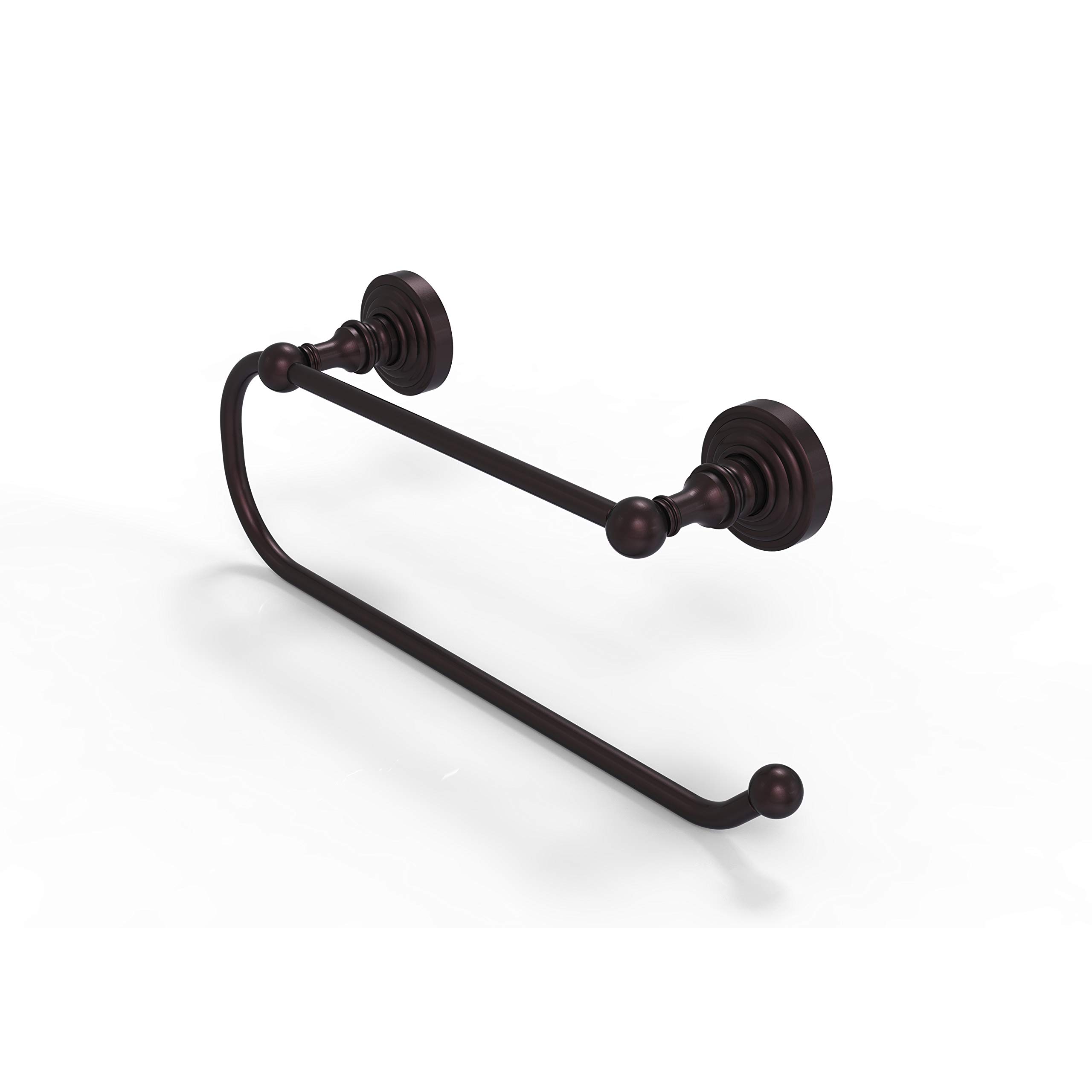 Allied Brass Waverly Place Wall Mounted Paper Towel Holder in Antique Bronze - Perfect for Kitchen, Bathroom & Office Organization