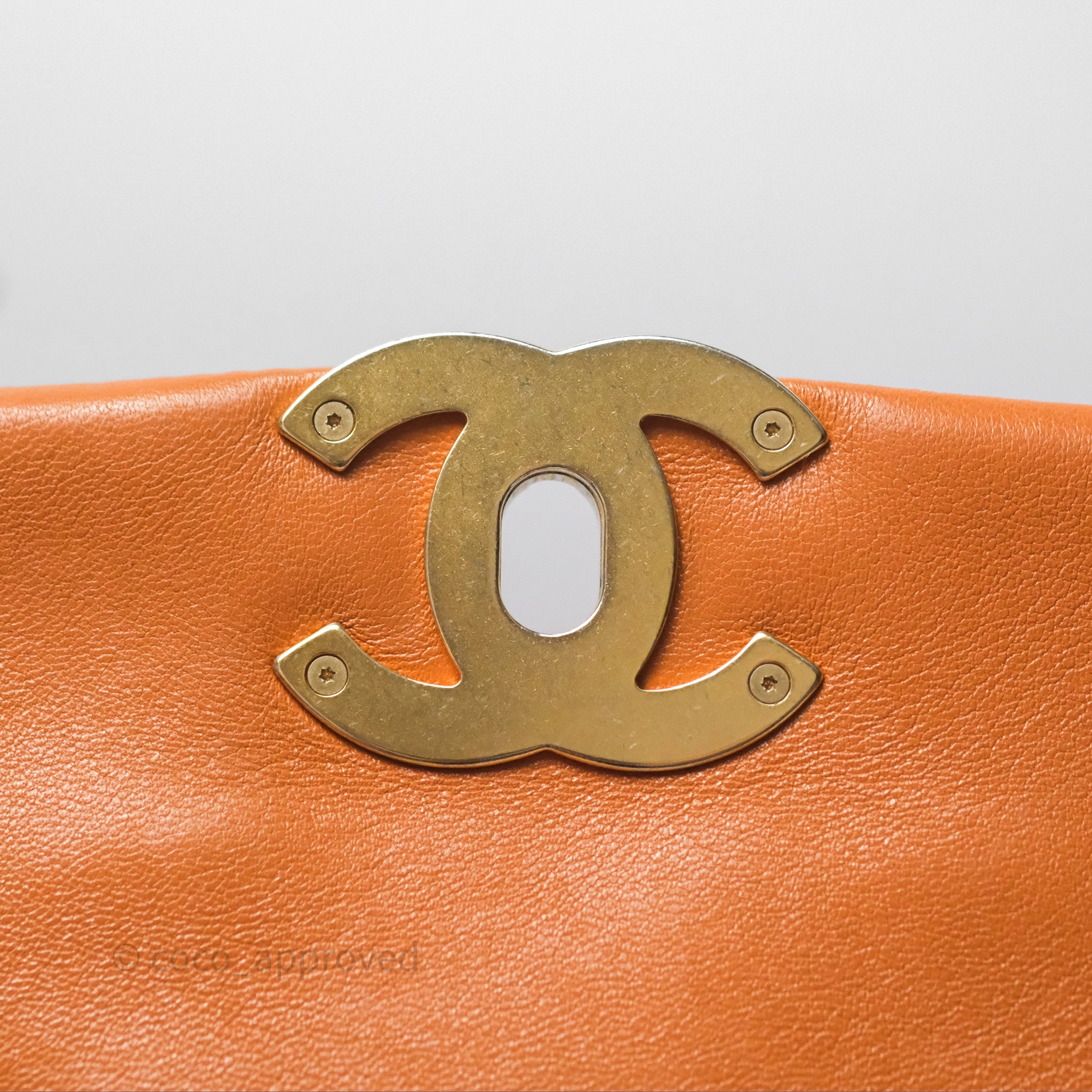 Chanel 19 Small Handbag in Caramel with Mixed Hardware - Luxury Designer Shoulder Bag for Women, Perfect for Date Nights & Special Occasions