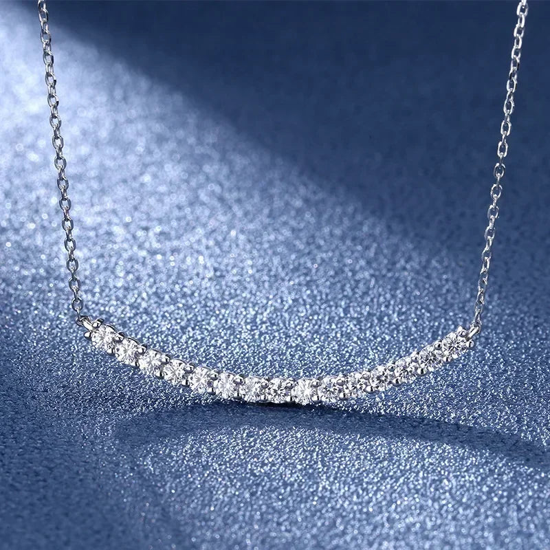Diamond Whisper Necklace - Elegant 14K Gold Pendant for Women | Perfect for Weddings, Anniversaries & Special Occasions