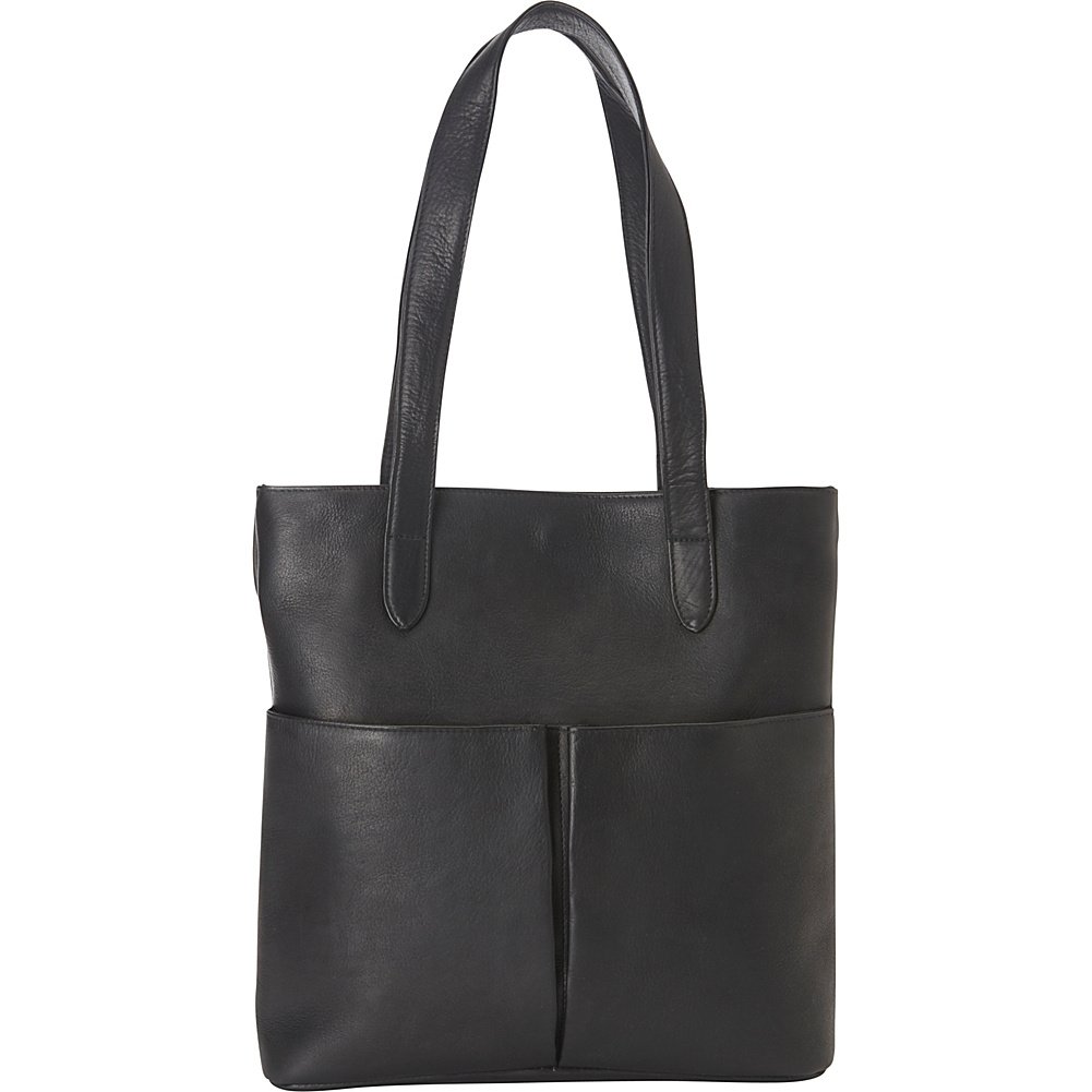 Premium Full-Grain Colombian Vaquetta Leather Tote Bag for Women - 13.5