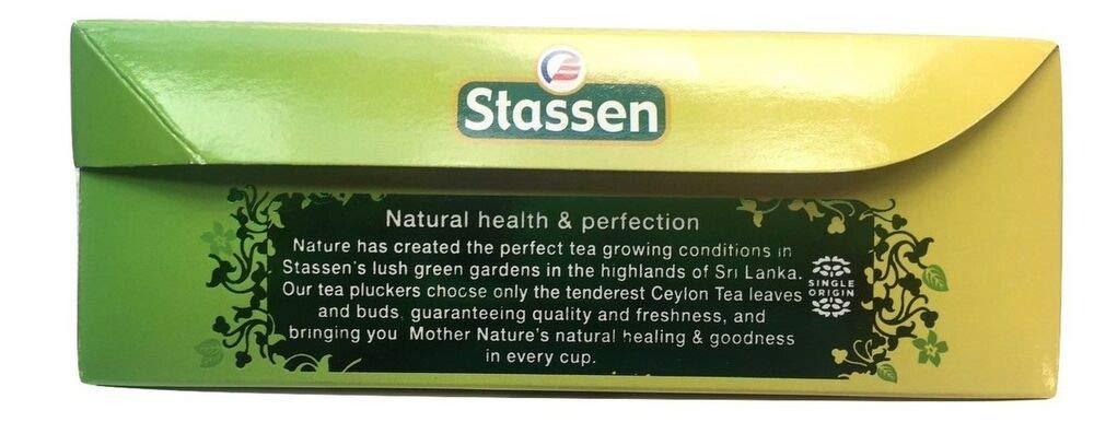 Stassen Pure Jasmine Green Tea - 100 Tea Bags (Pack of 2) | Premium Loose Leaf Tea for Relaxation, Weight Loss & Detox | Perfect for Office, Home & Gifts