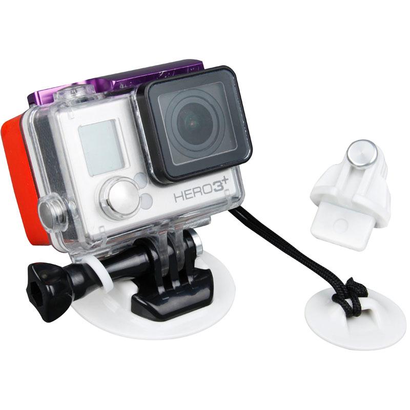 10-Piece Green Action Camera Mounting Kit - Secure Mounts for GoPro, DJI, and Sports Cameras - Perfect for Cycling, Surfing, and Outdoor Adventures