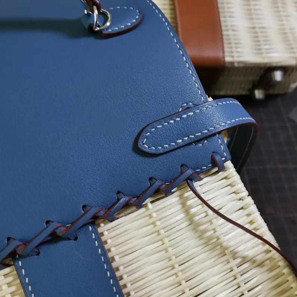 DIY Leather Bag Making Kit - Premium Picnic Handbag Craft Set DWIPK2211 for Beginners & Hobbyists | Perfect for Outdoor Picnics, Beach Trips & Handmade Gift Projects