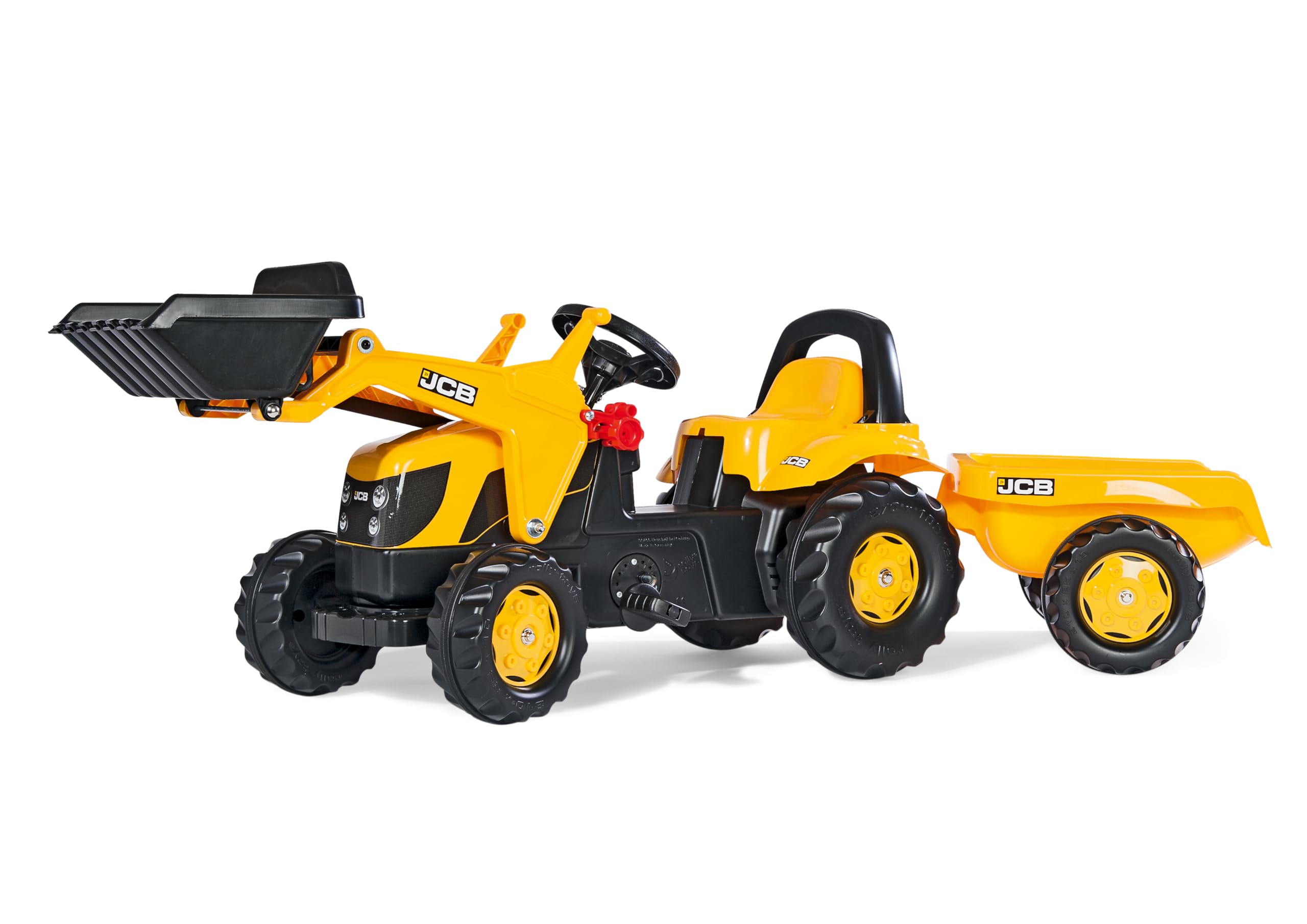 Rolly Toys - Kids Ride-On Tractor Toy with Realistic Sounds & Lights - Durable Outdoor Play Vehicle for Boys & Girls Ages 3-6 - Perfect for Backyard, Farm, or Garden Pretend Play (Model 02/383/7)