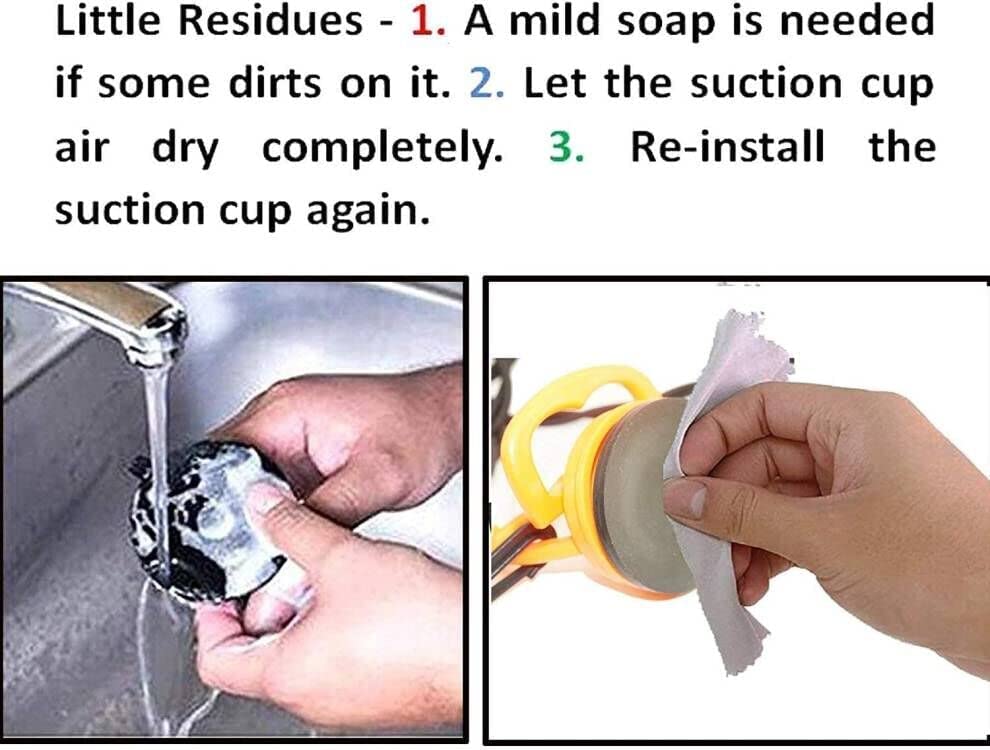 Braided Elastic Travel Clothesline with 2 Strong Suction Cups | Portable Laundry Drying Rope for Camping, Hiking & Hotels | Secures to Walls, Tiles, Trees or Poles | Quick-Dry Bungee Cord for Outdoor & Travel Use