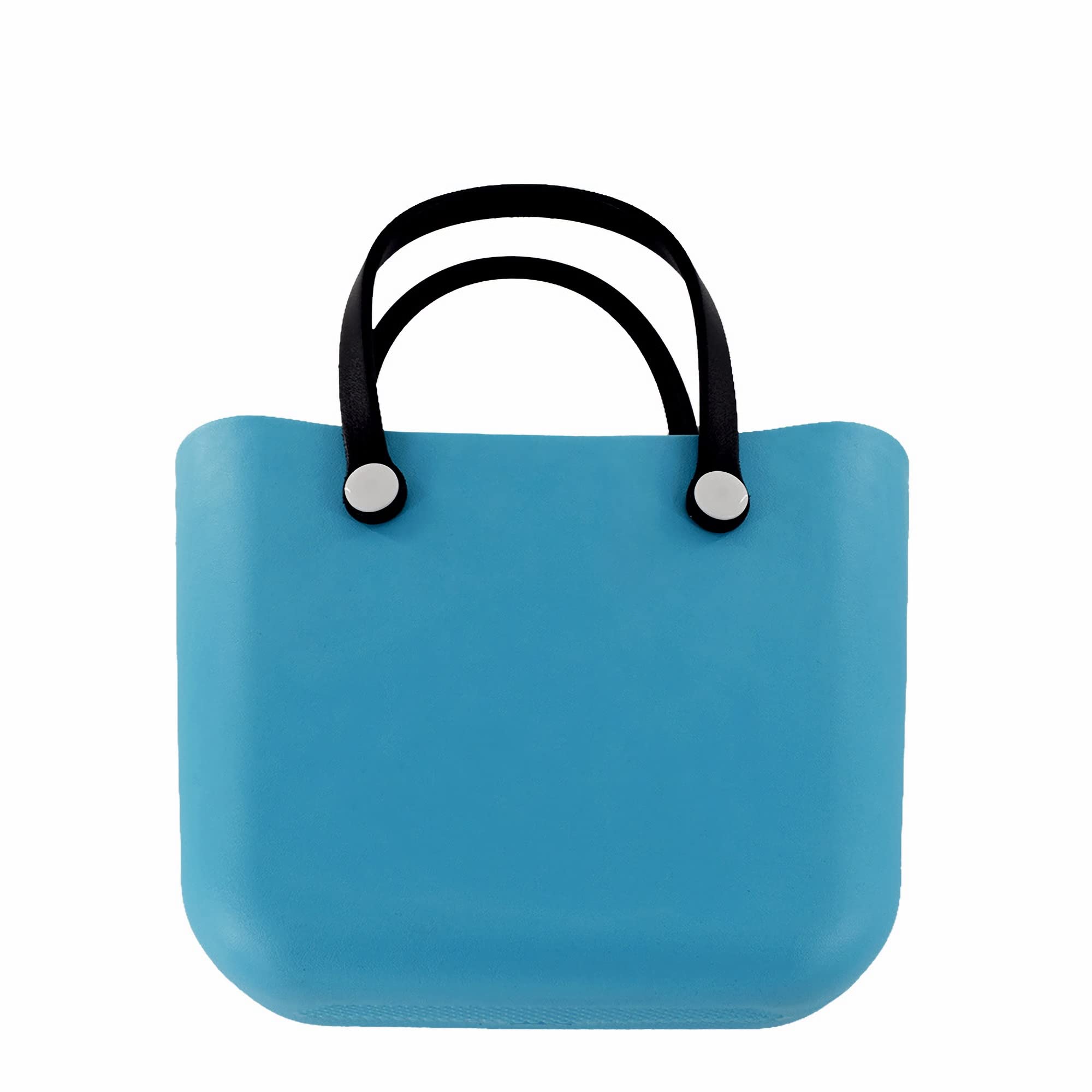 QRQ EVA Large Capacity Detachable Shoulder Beach Bag for Women - Waterproof Outdoor Travel Tote with Hand Strap - Perfect for Beach, Pool, Gym & Shopping (Blue)