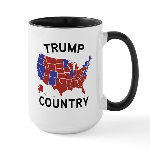 White/Black Inside - Trump Country Mugs