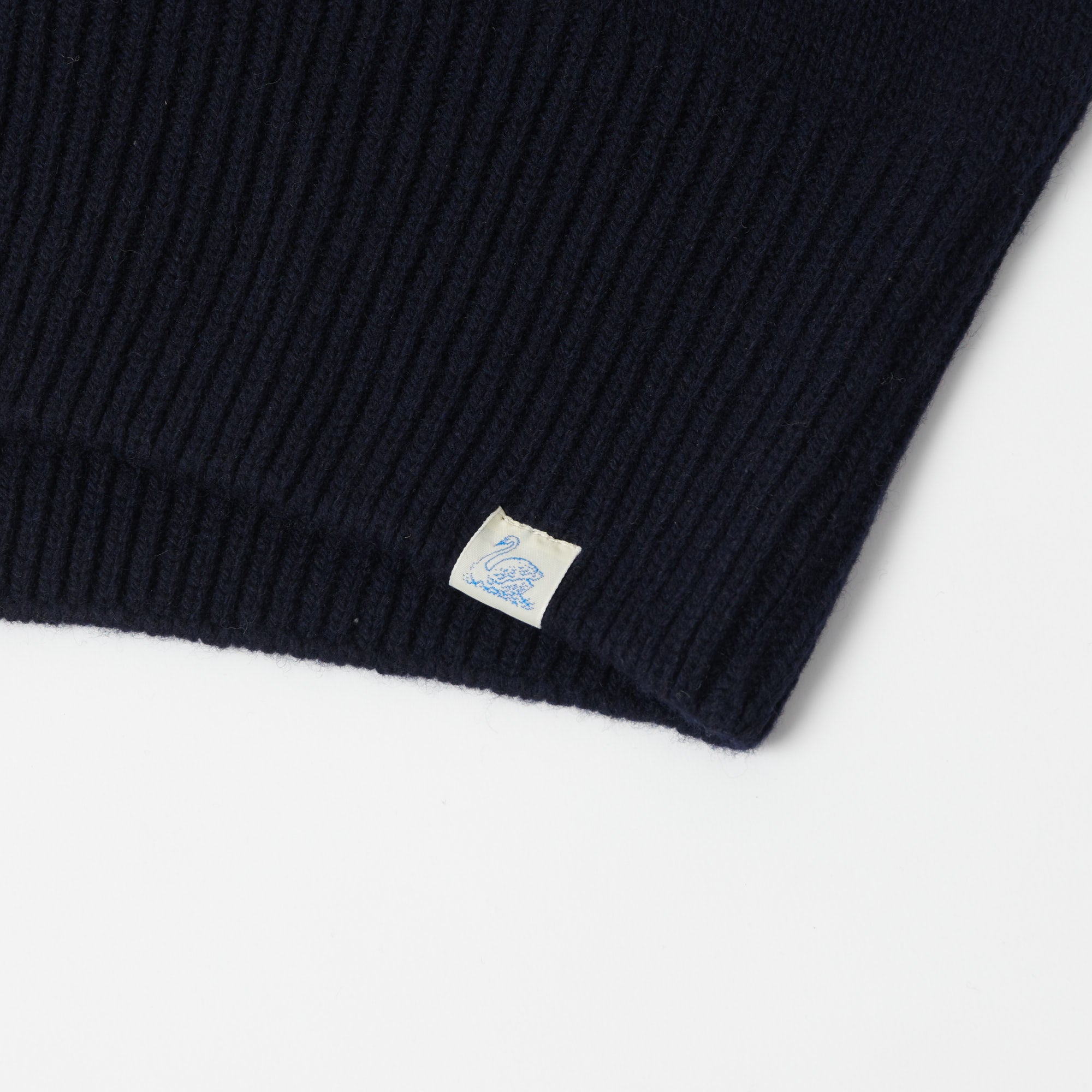 Merz b. Schwanen LOCT01 Premium Cotton Turtleneck Sweater for Men - Dark Navy | Warm Winter Pullover for Casual & Business Wear