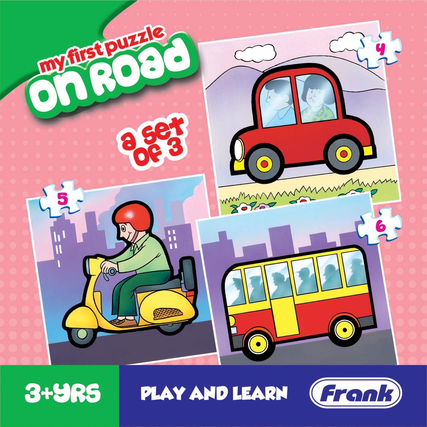 Frank On Road & with Wings - Kids' Fun Adventure Backpack (Pack of 1) - Perfect for School, Travel & Outdoor Activities