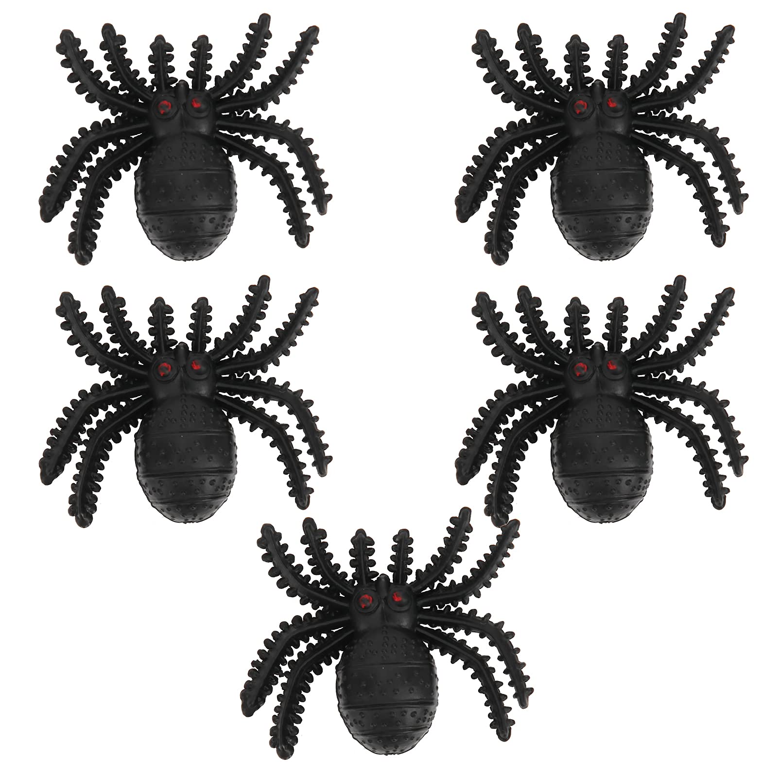 Realistic Fake Spider Prank Props - Safe, Non-Toxic, Highly Detailed for Halloween Decorations, Birthday Parties, Pool Pranks & Outdoor Events (Large Size)