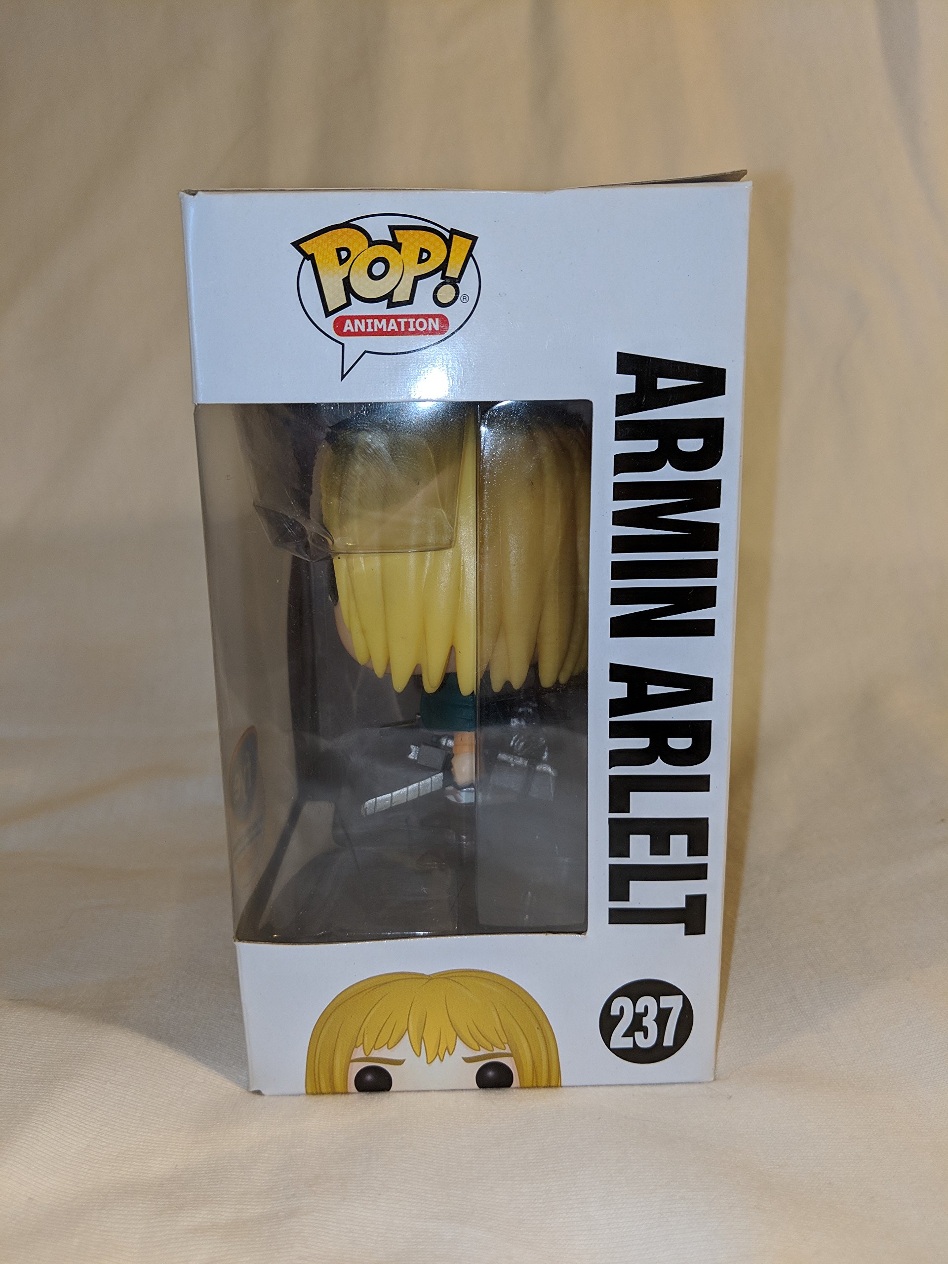 Funko Pop! Attack on Titan - Armin Arlelt Exclusive Vinyl Figure | Anime Collectible for Fans, Gift for Attack on Titan Lovers | Perfect for Display, Anime Conventions & Pop Culture Collections