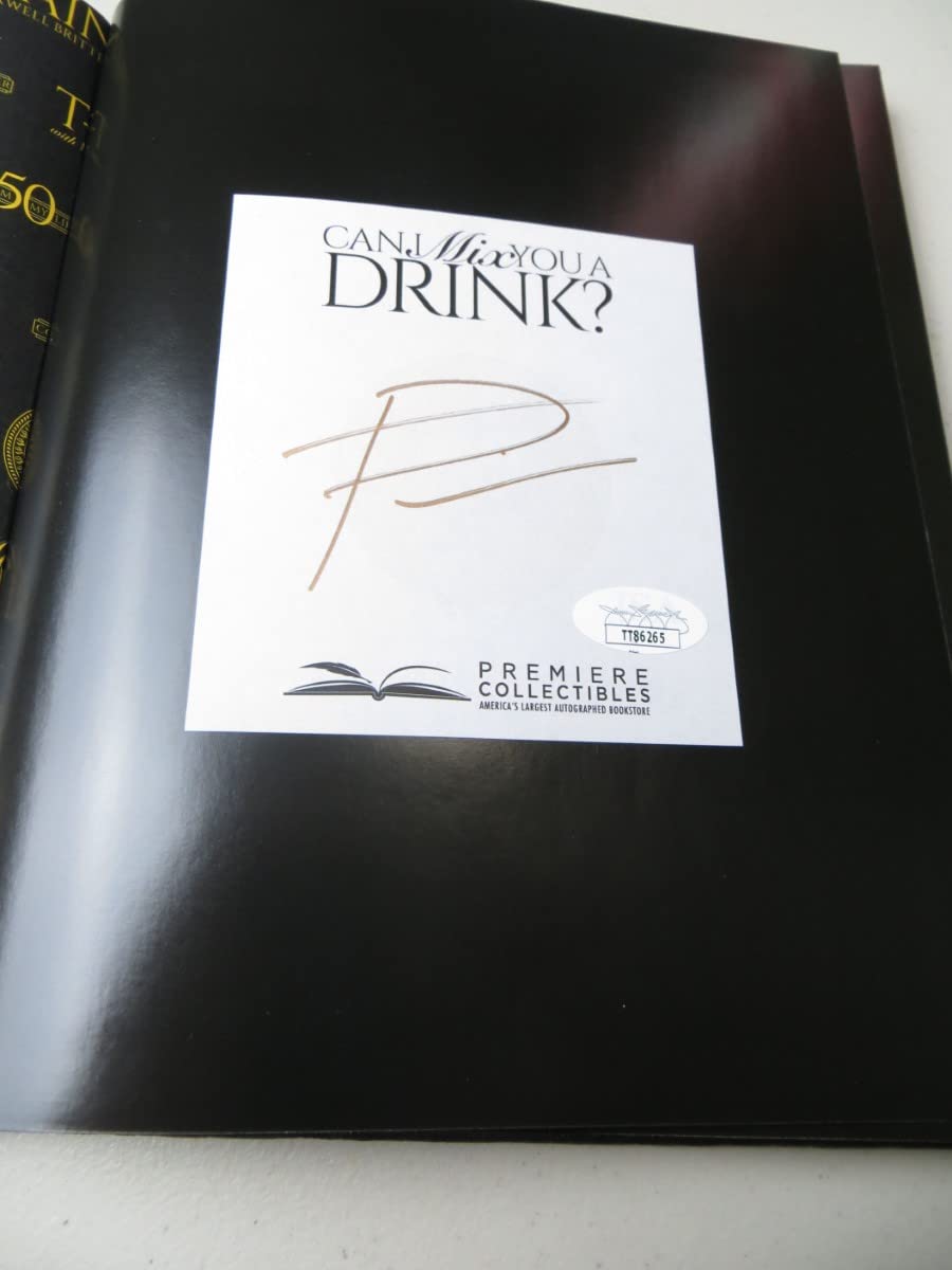 T-Pain Autographed Hardcover Book 