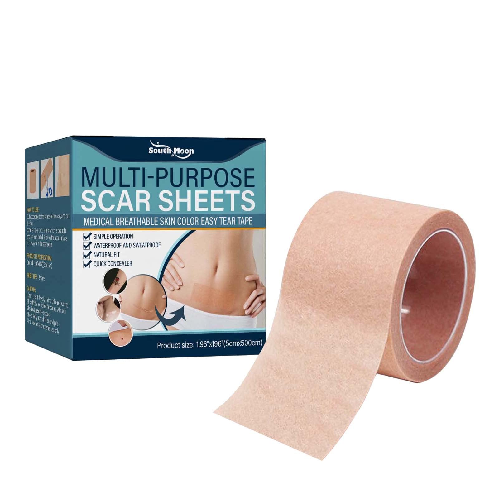 Breathable Skin Concealer Tape - Invisible Flaw Cover Sticker for Face & Body, Waterproof & Smudge-Proof | Perfect for Acne, Scars, Tattoos & Blemishes | Daily Makeup & Special Occasions