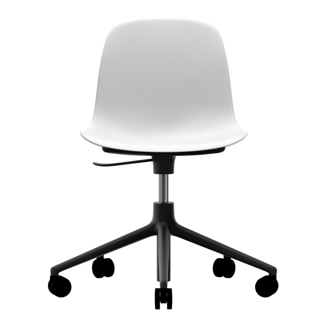 Ergonomic Form Chair with 5W Swivel Base & Gas Lift - Adjustable Office Chair for Home & Workspace - Perfect for Computer Desk, Gaming, and Professional Workstations