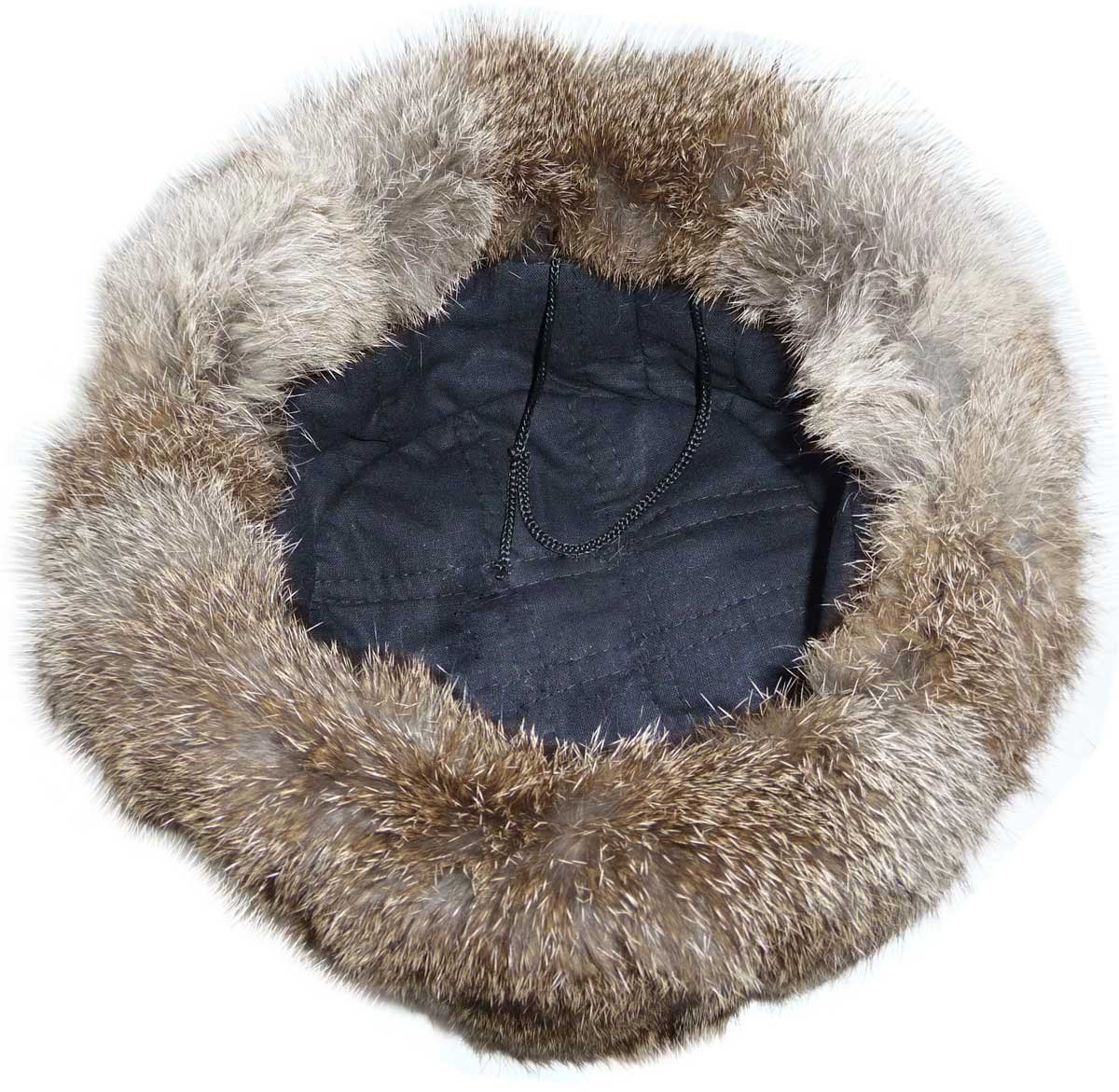 Russian Rabbit Fur Ushanka Winter Hat for Men & Women - Warm Ear Flap Trapper Hat for Cold Weather, Outdoor Activities, Skiing, Snowboarding, and Arctic Adventures