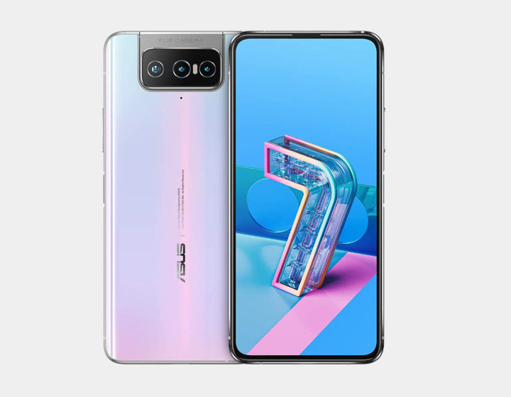 ASUS Zenfone 7 Pro ZS671KS 5G Smartphone - Unlocked Dual SIM 256GB Storage 8GB RAM - Pastel White | Premium Android Phone for Gaming, Photography & Business Use