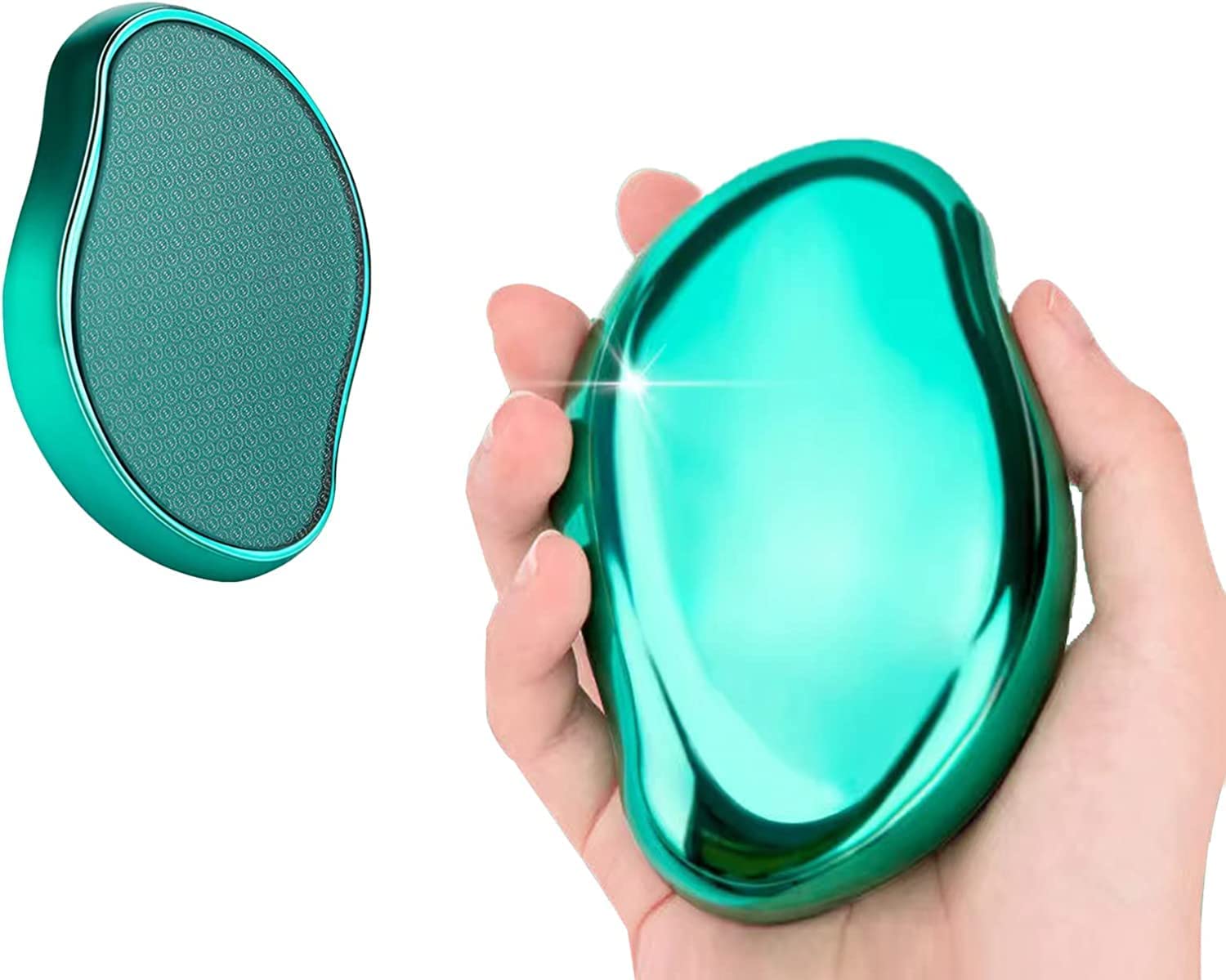 Scoovi Nano Crystal Glass Foot Grinder - Painless Callus Remover for Dry & Wet Use | Pedicure Tool for Dead Skin, Cracked Heels & Calluses | Perfect for Home Spa & Foot Care Routine
