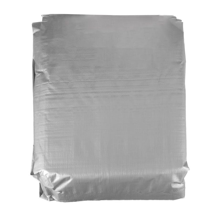 Heavy Duty Waterproof Tent Tarp - 25' x 40' UV & Tear Resistant Silver/Black Cover for Camping, Pool, Truck, Boat, Roof, Furniture | Indoor & Outdoor Use for All-Weather Protection