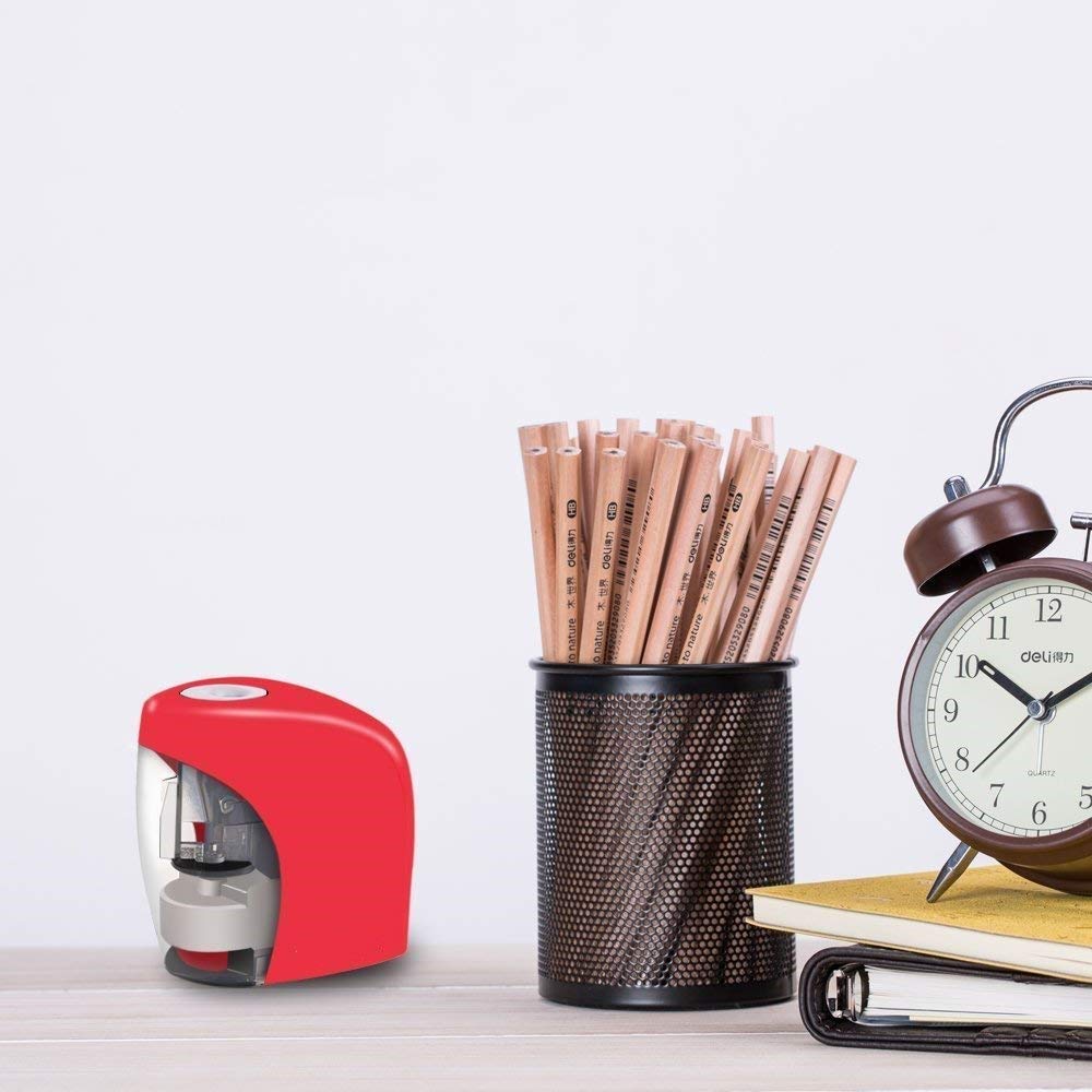 Electric Pencil Sharpener for Kids & Artists - Portable USB/Battery Powered - Perfect for School & Drawing