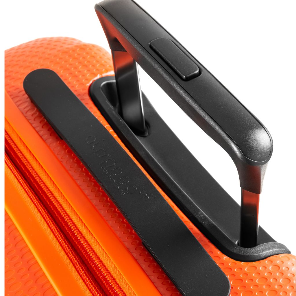Epic GTO 5.0 55cm Lightweight Carry-On Suitcase in Neon Orange - Perfect for Air Travel & Weekend Getaways