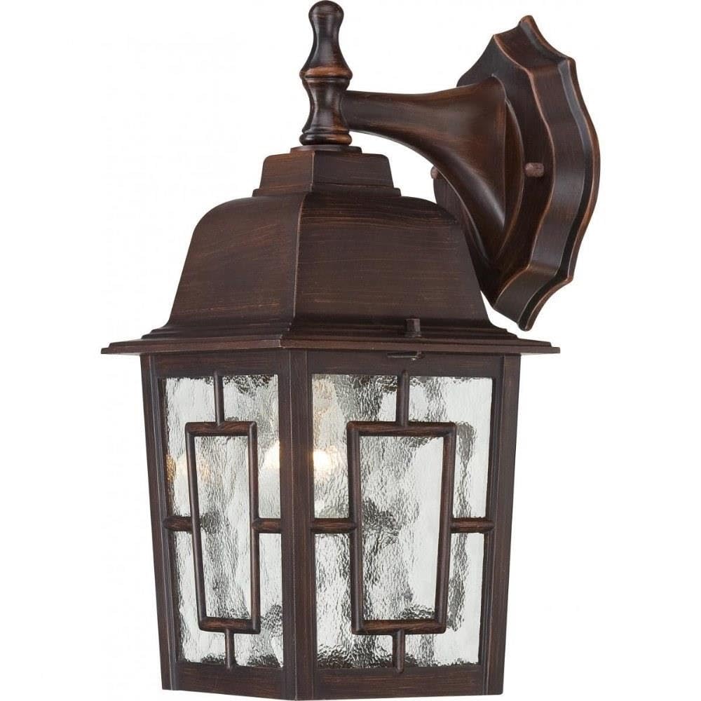 Nuvo 60/3485 Bronze/Dark Outdoor Wall Light Fixture - Weatherproof Exterior Sconce for Porch, Patio & Garage Lighting